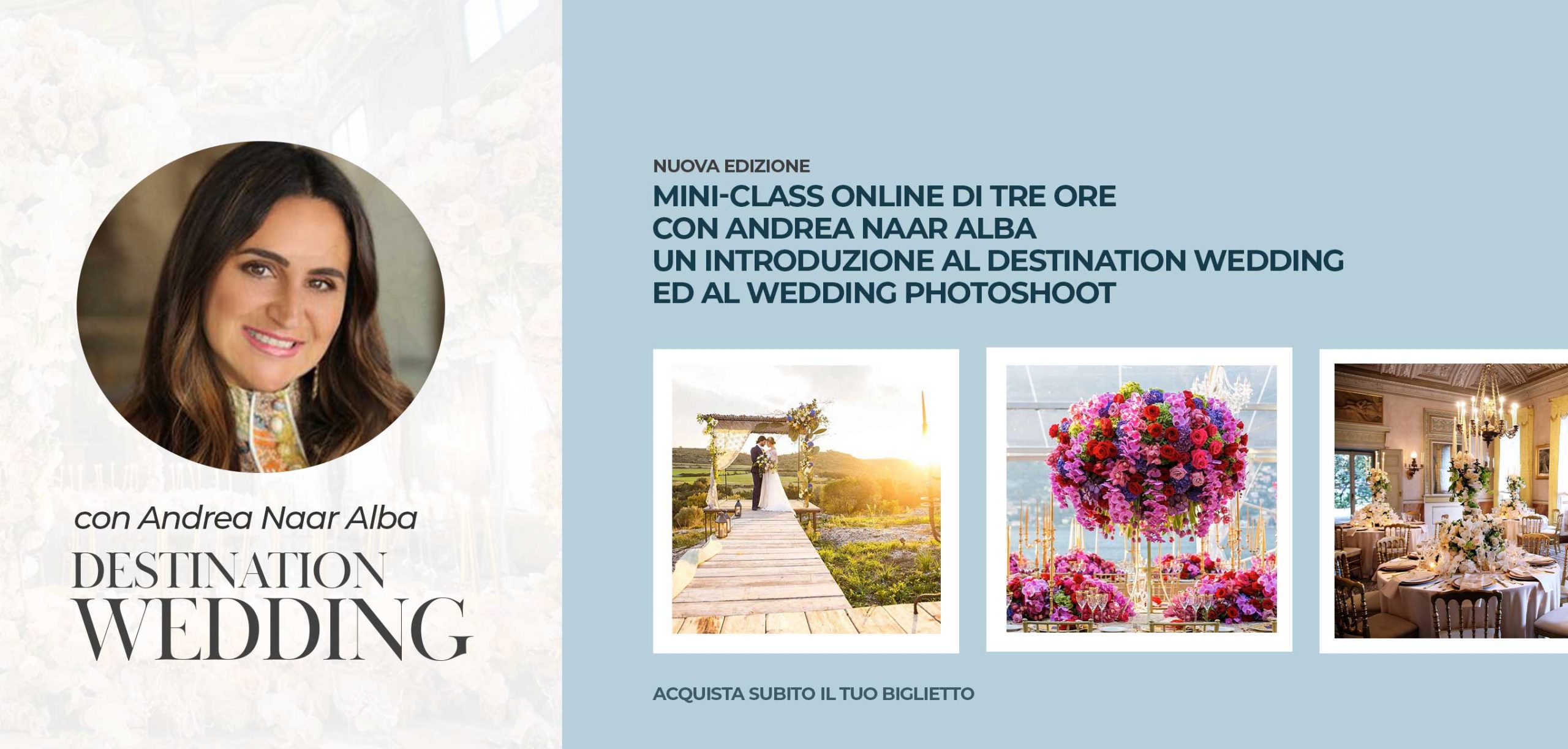 Corso Destination Wedding con Andrean Naar Alba Corso Destination Wedding con Andrean Naar Alba